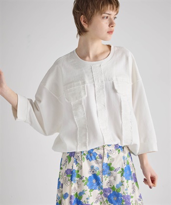 ATSURO TAYAMA 七分袖デニムトップス_subthumb_12