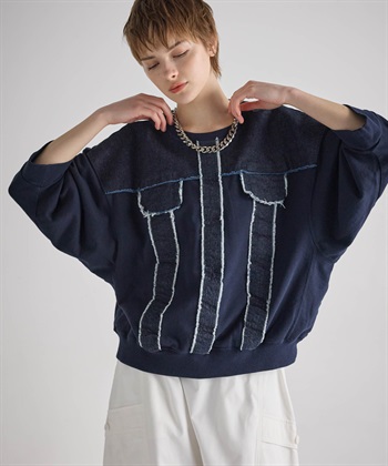 ATSURO TAYAMA 七分袖デニムトップス_subthumb_18