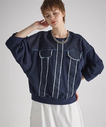 ATSURO TAYAMA 七分袖デニムトップス_subthumb_19