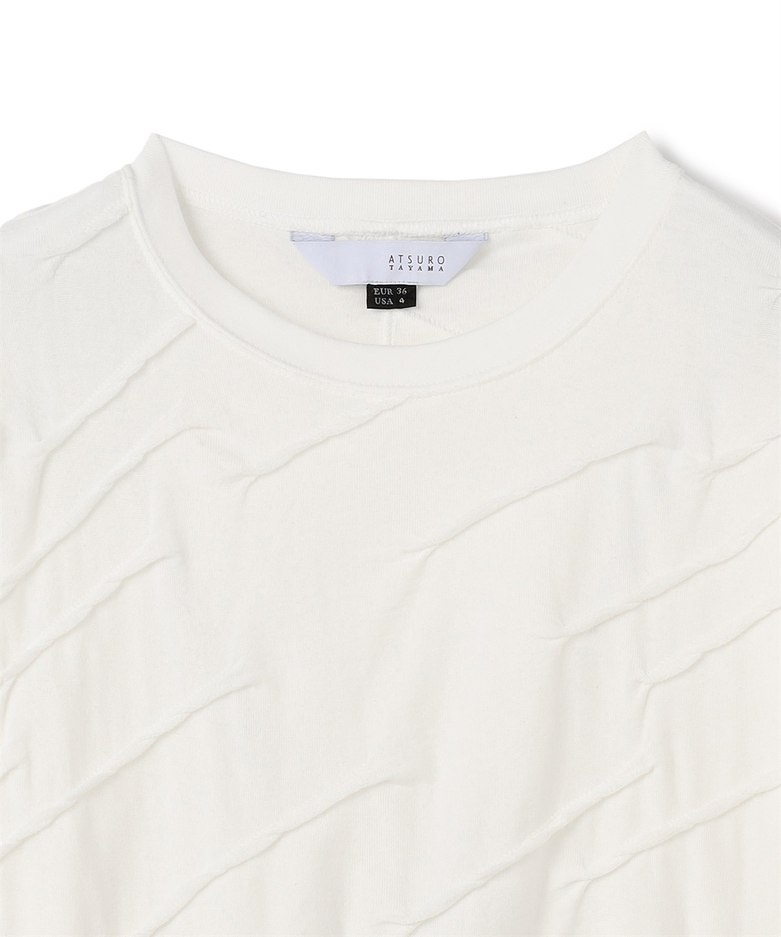 ATSURO TAYAMA ネジネジ半袖プルオーバートップス_sub_3