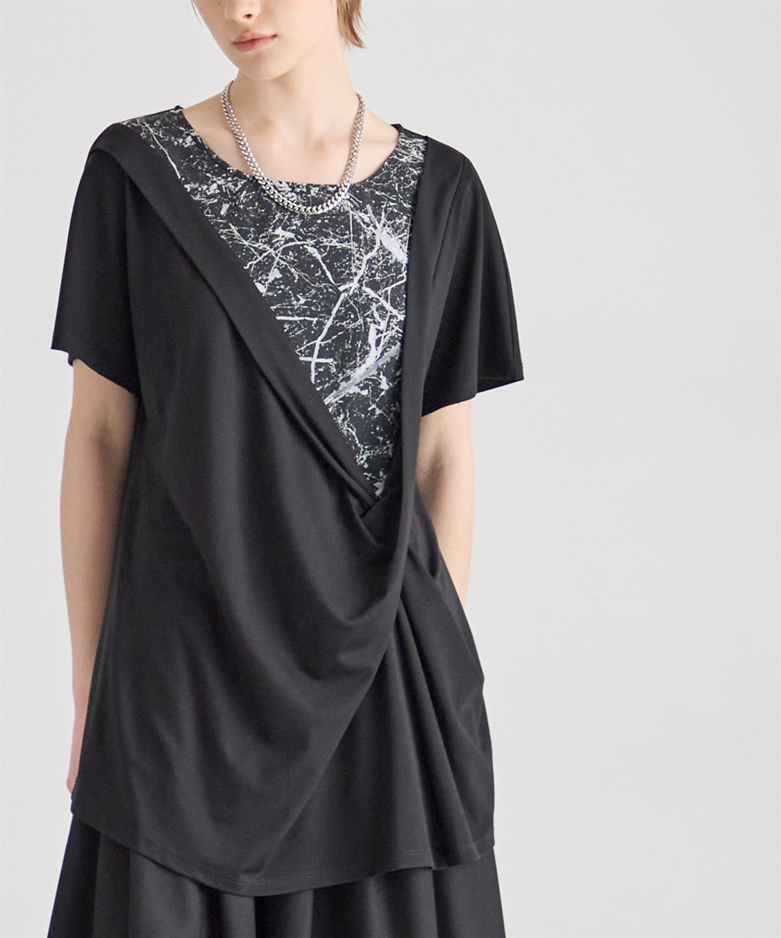 ATSURO TAYAMA 異素材レイヤードプルオーバートップス_sub_8