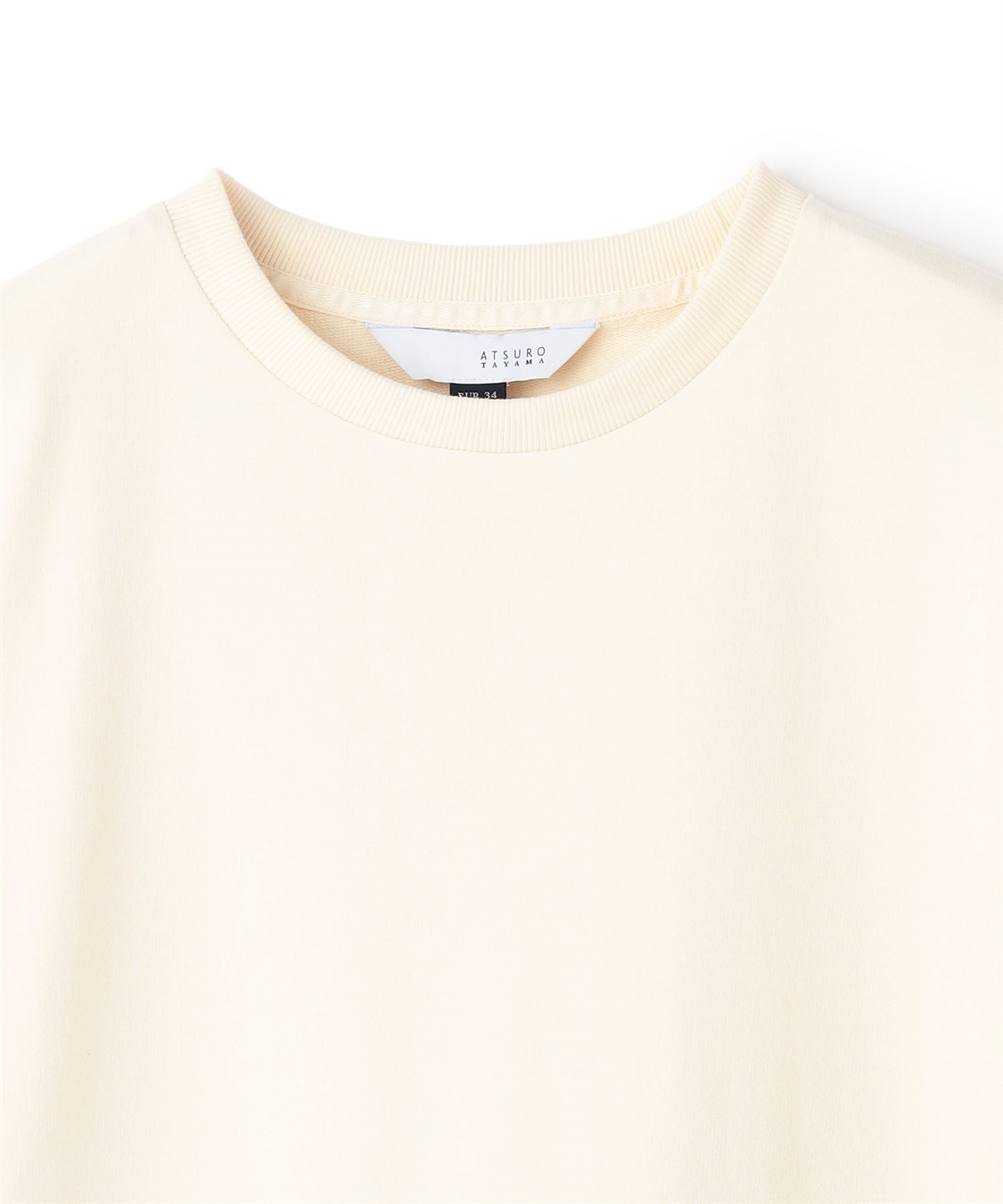 ATSURO TAYAMA パネルボーダー柄半袖ニット_sub_13