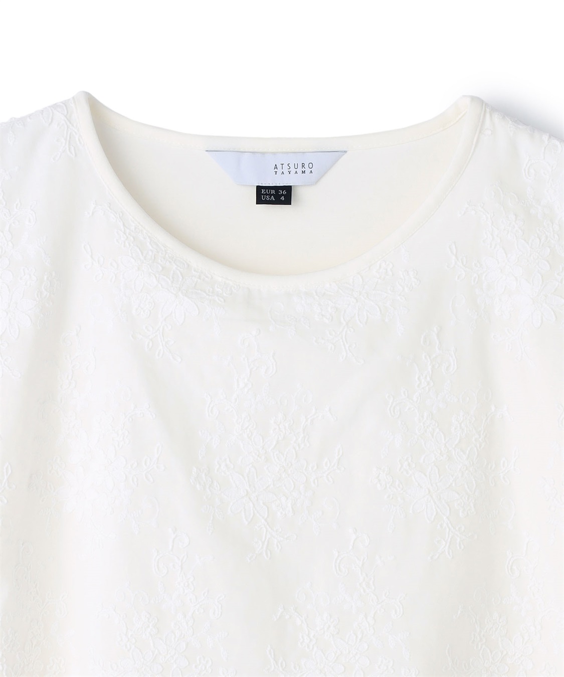 ATSURO TAYAMA ポンチョ風レイヤードトップス_sub_3