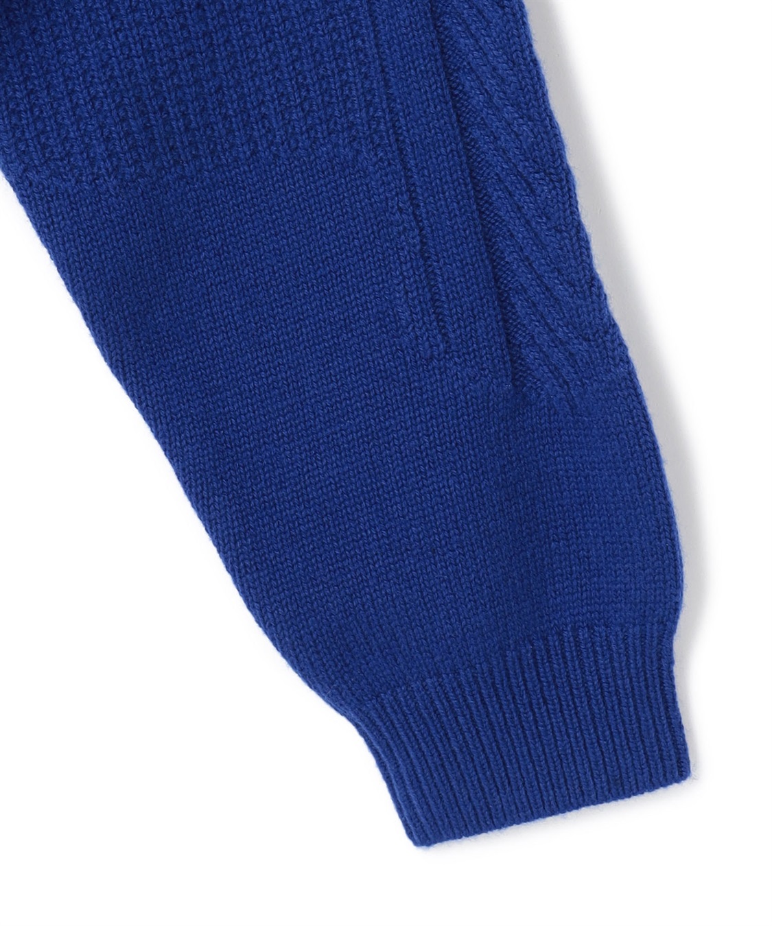 ATSURO TAYAMA 箔プリント編み柄ミックスセーター_sub_17