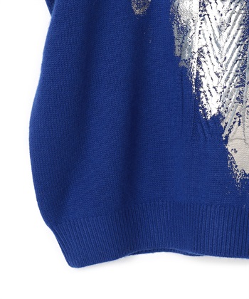 ATSURO TAYAMA 箔プリント編み柄ミックスセーター_subthumb_18