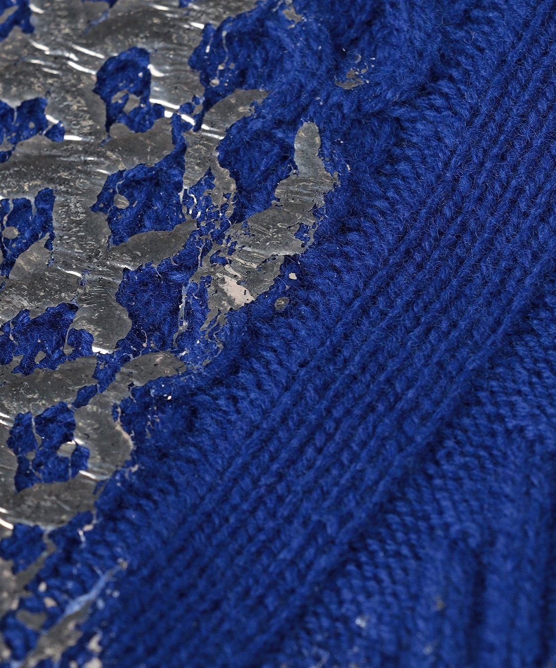 ATSURO TAYAMA 箔プリント編み柄ミックスセーター_sub_19