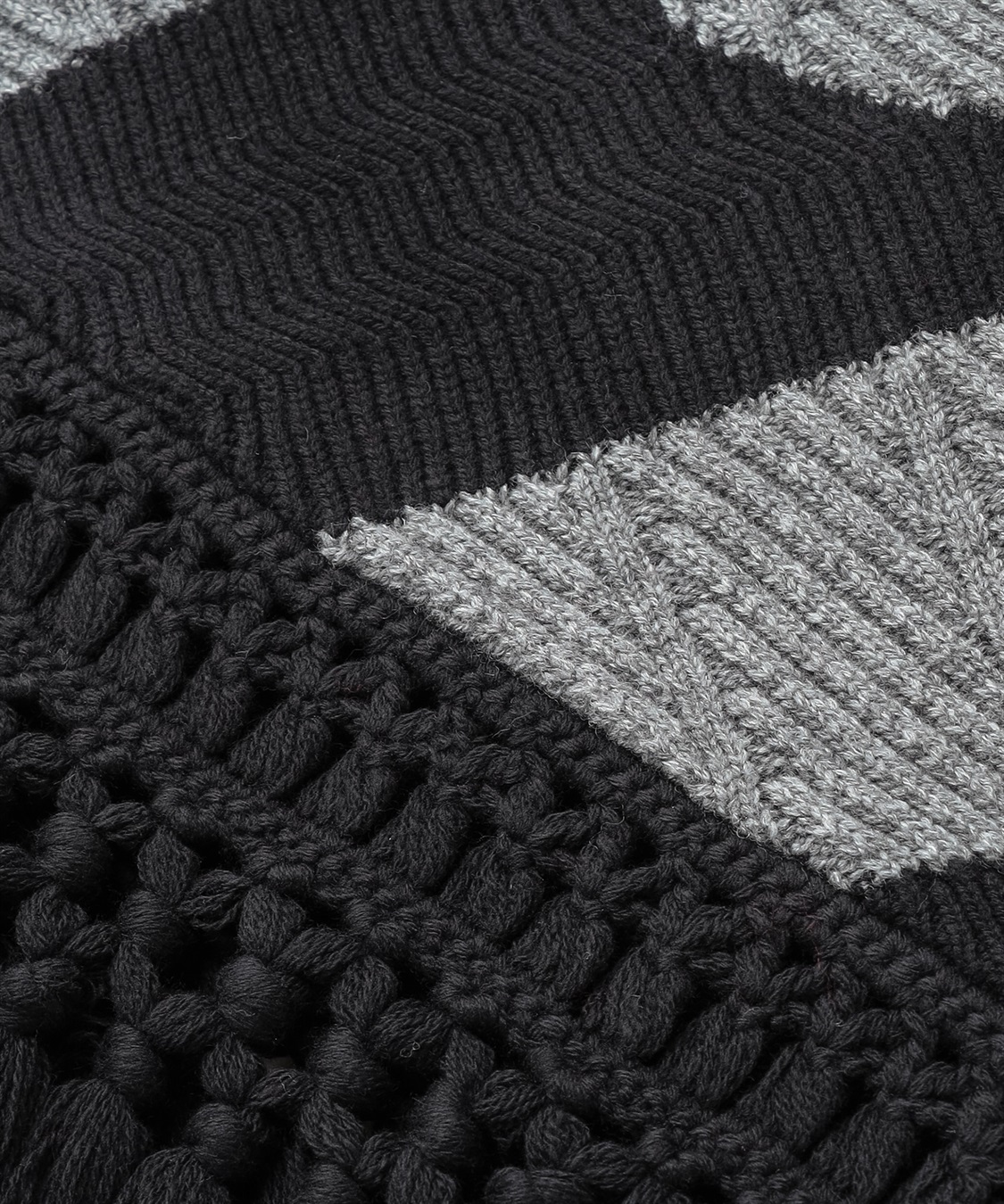 ATSURO TAYAMA MIX柄オフタートルニット_sub_11