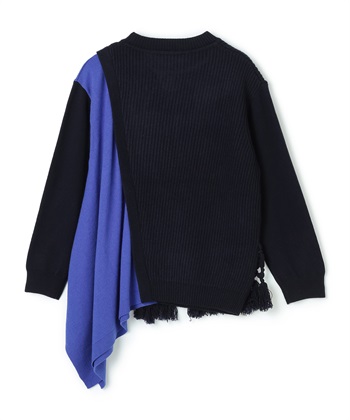 ATSURO TAYAMA ドレープ切り替えプルオーバーニット_subthumb_3