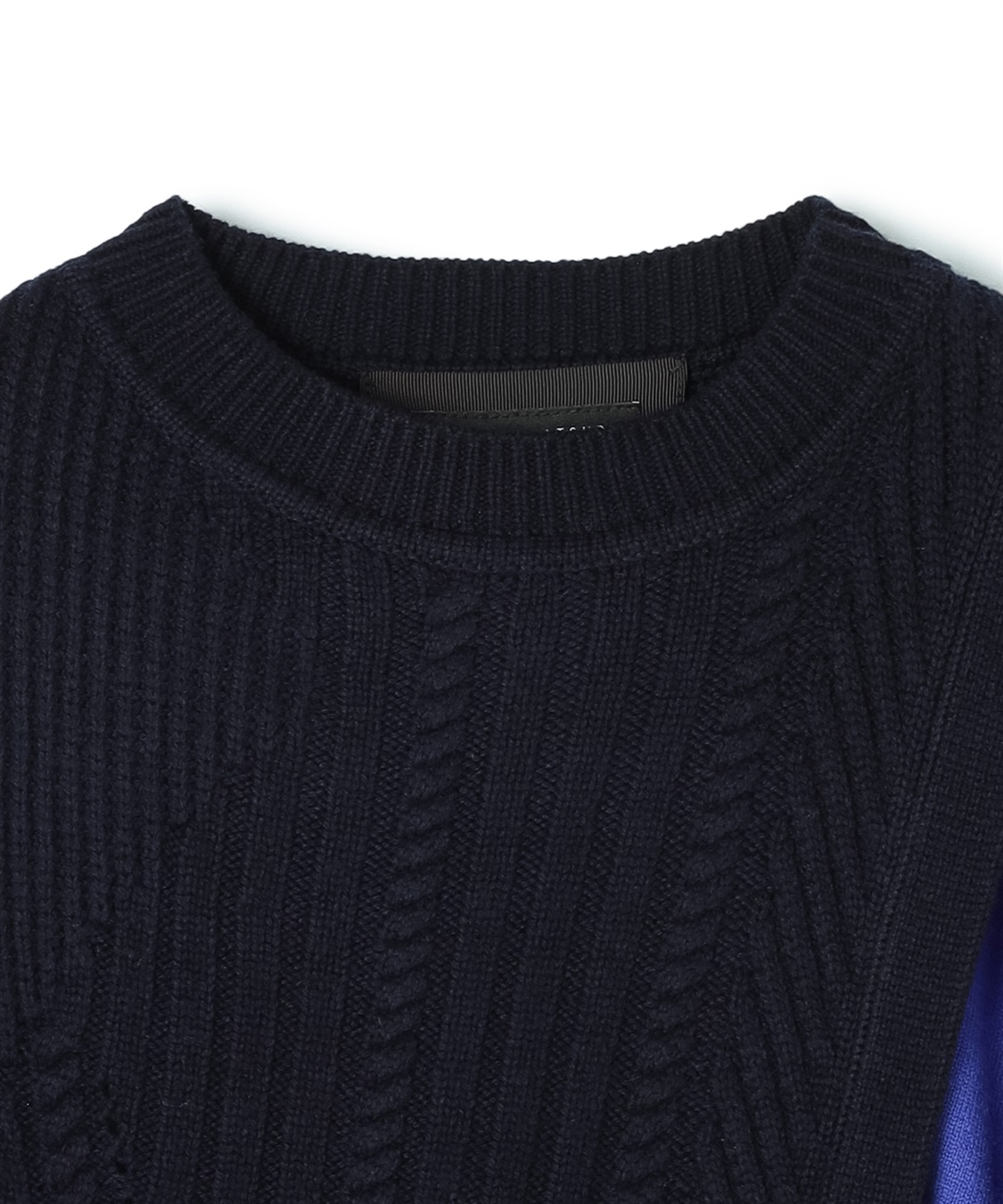 ATSURO TAYAMA ドレープ切り替えプルオーバーニット_sub_4