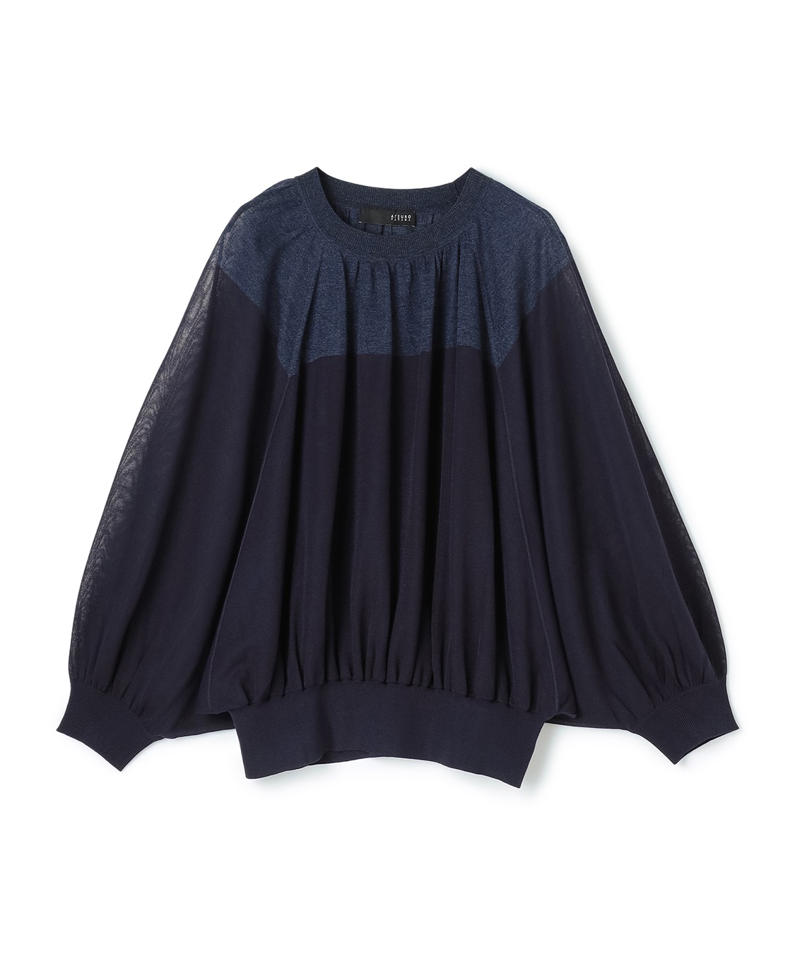 ATSURO TAYAMA ギャザープルオーバーニット_sub_1