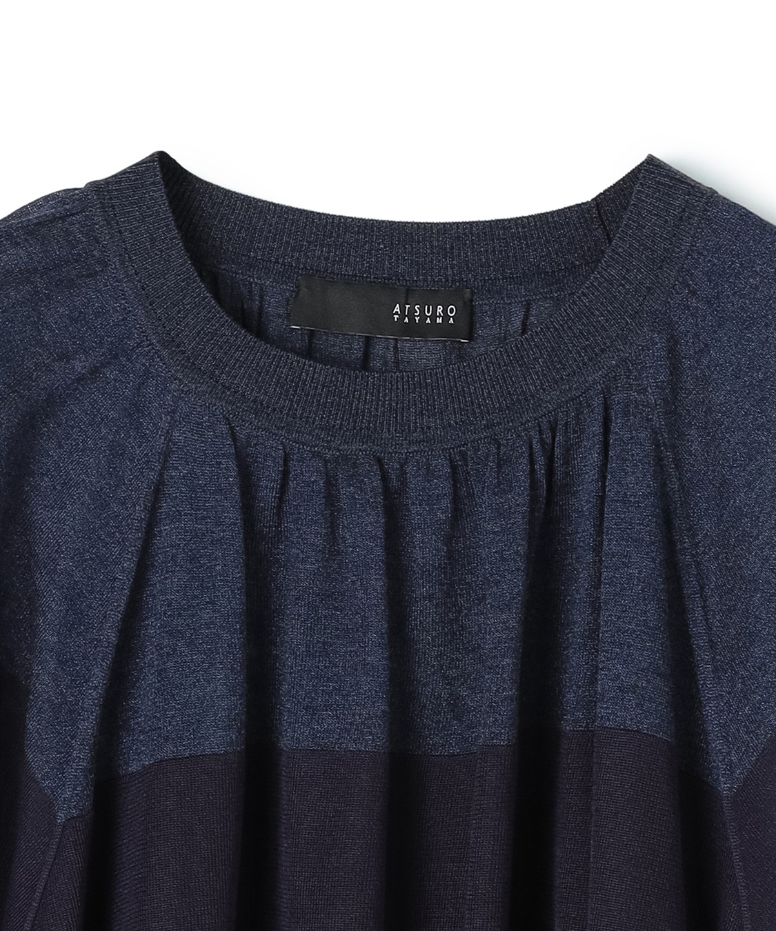ATSURO TAYAMA ギャザープルオーバーニット_sub_5