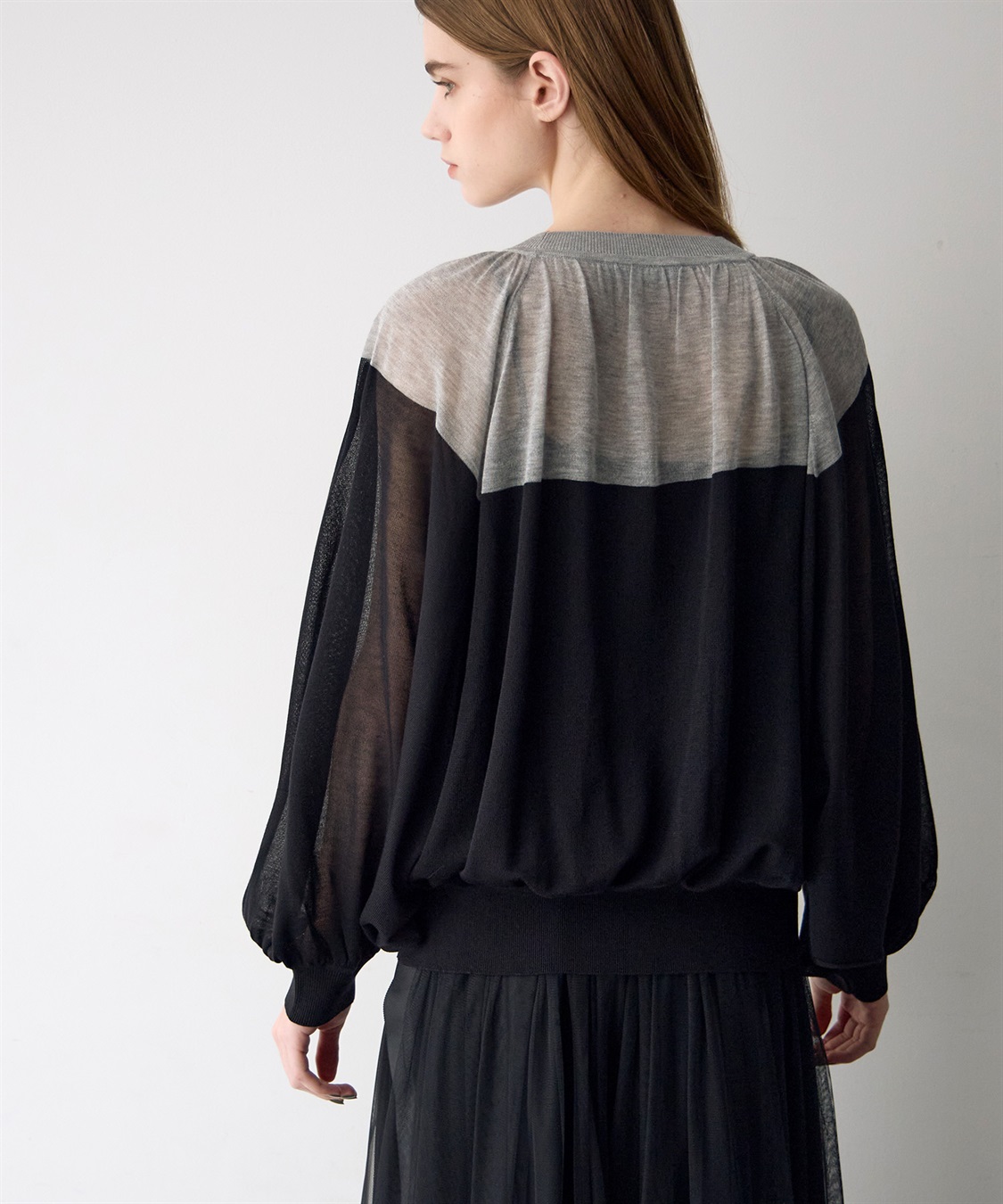 ATSURO TAYAMA ギャザープルオーバーニット_sub_10