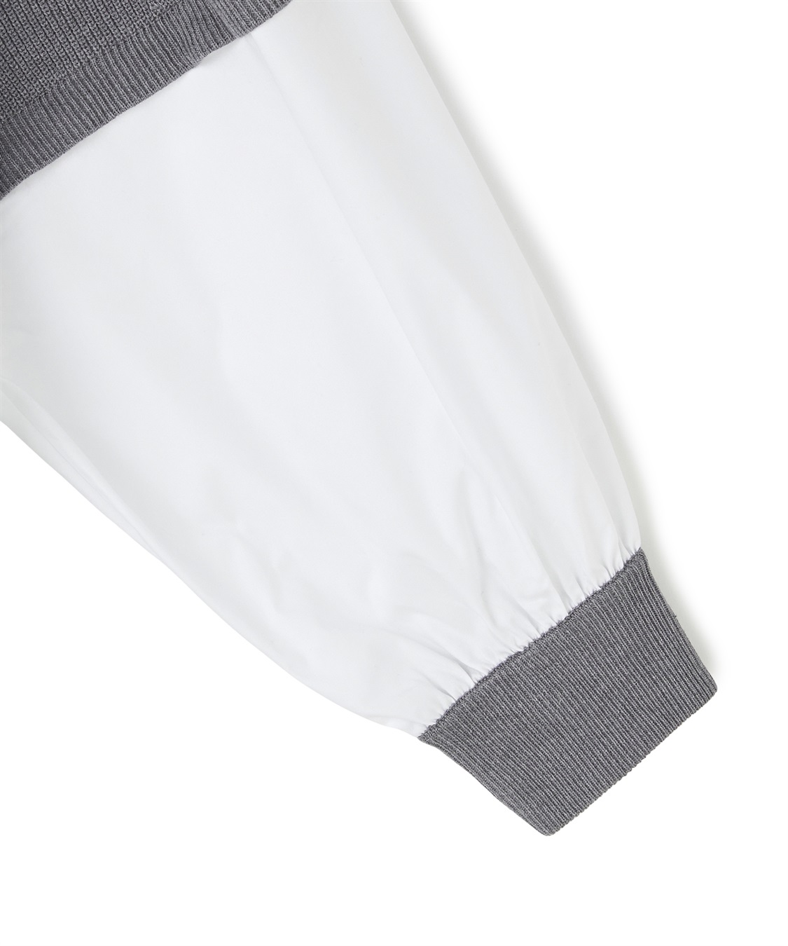 ATSURO TAYAMA 布帛×ニット切り替え長袖プルオーバー_sub_7