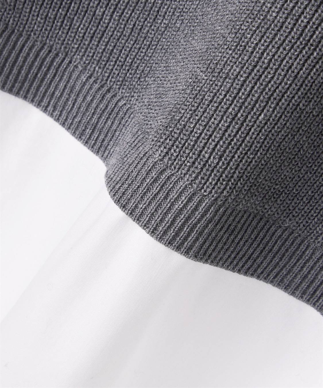 ATSURO TAYAMA 布帛×ニット切り替え長袖プルオーバー_sub_9