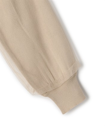 ATSURO TAYAMA チュール×レース付きプルオーバーニット_subthumb_5