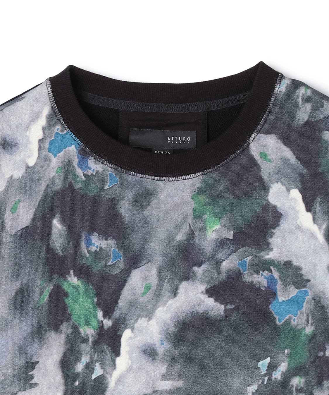 ATSURO TAYAMA プリント柄プルオーバーカットソー_sub_3