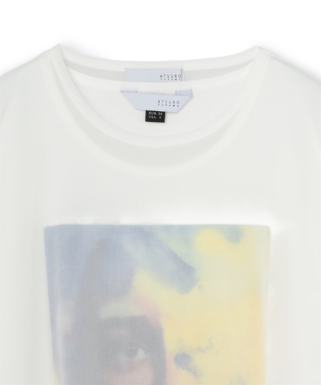ATSURO TAYAMA アートプリントコンビトップス_sub_3