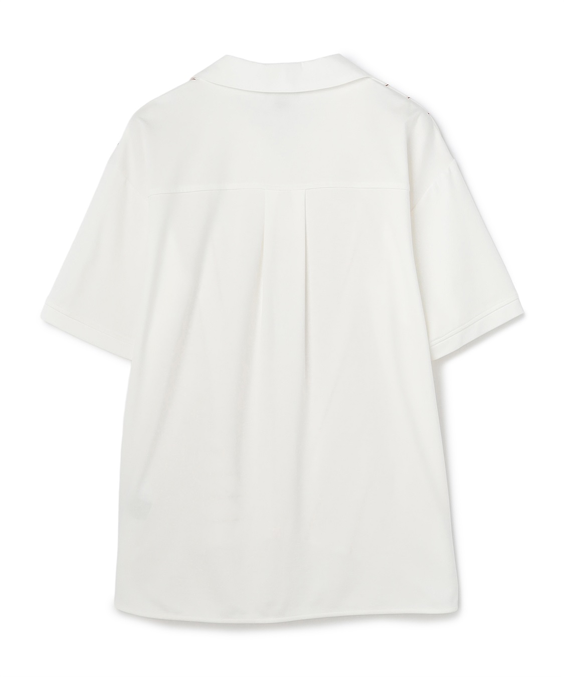 ATSURO TAYAMA ストライプ半袖ポンチシャツ_sub_11