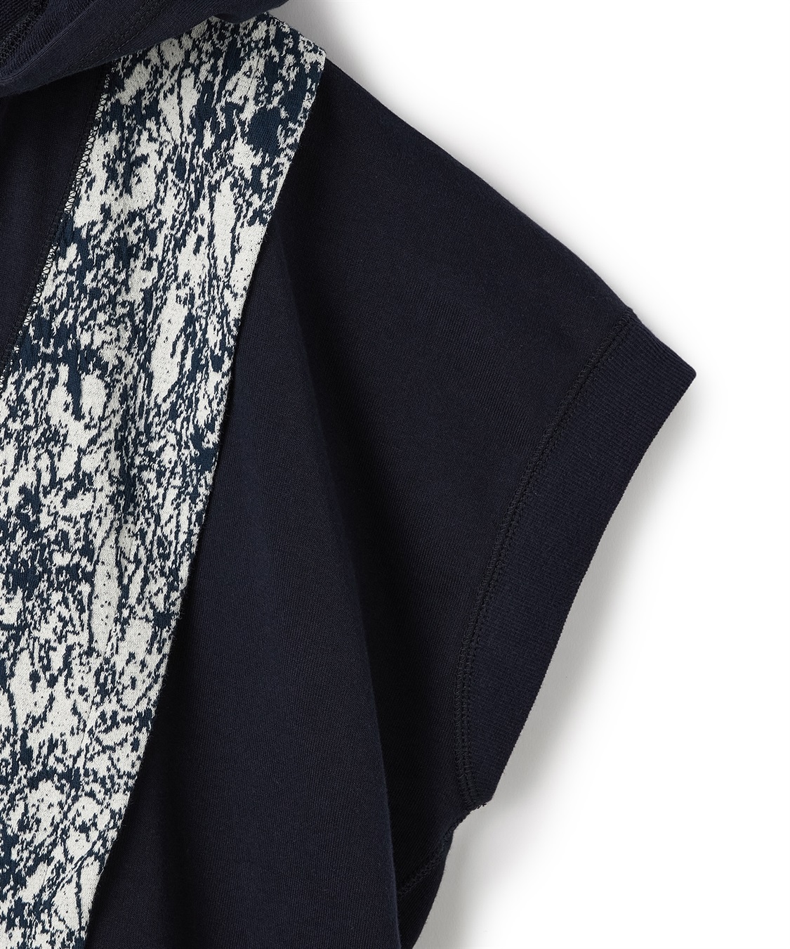 ATSURO TAYAMA 重ね着風フード付きプルオーバー_sub_5