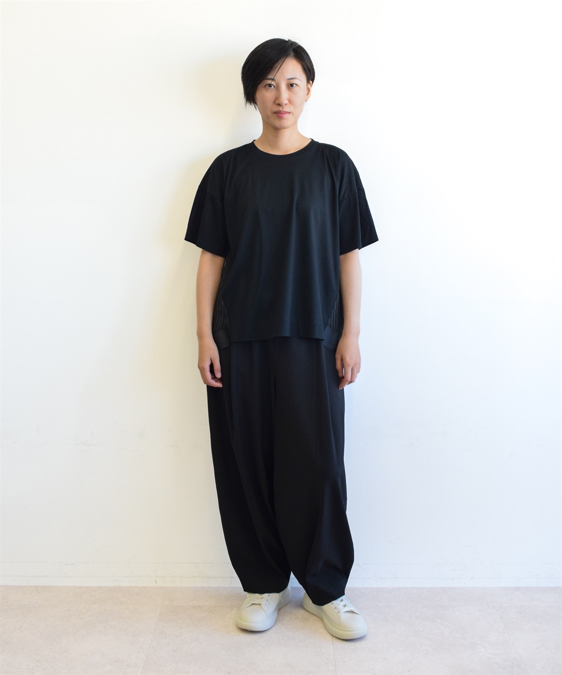 ATSURO TAYAMA メッシュ使い重ね着風プルオーバー_sub_1