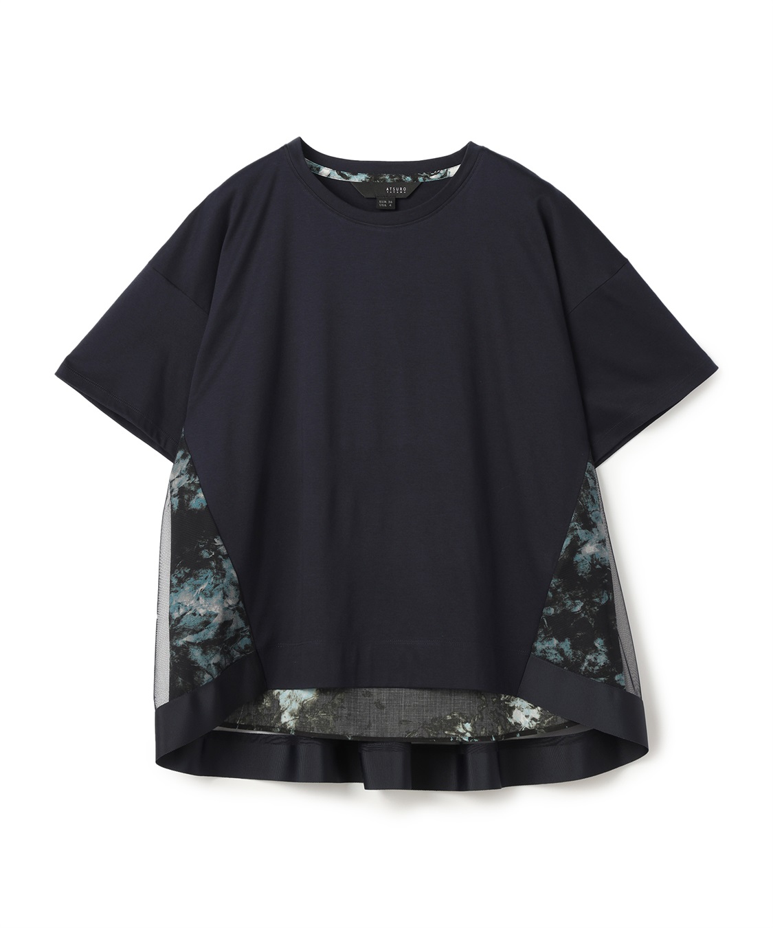 ATSURO TAYAMA メッシュ使い重ね着風プルオーバー_sub_3