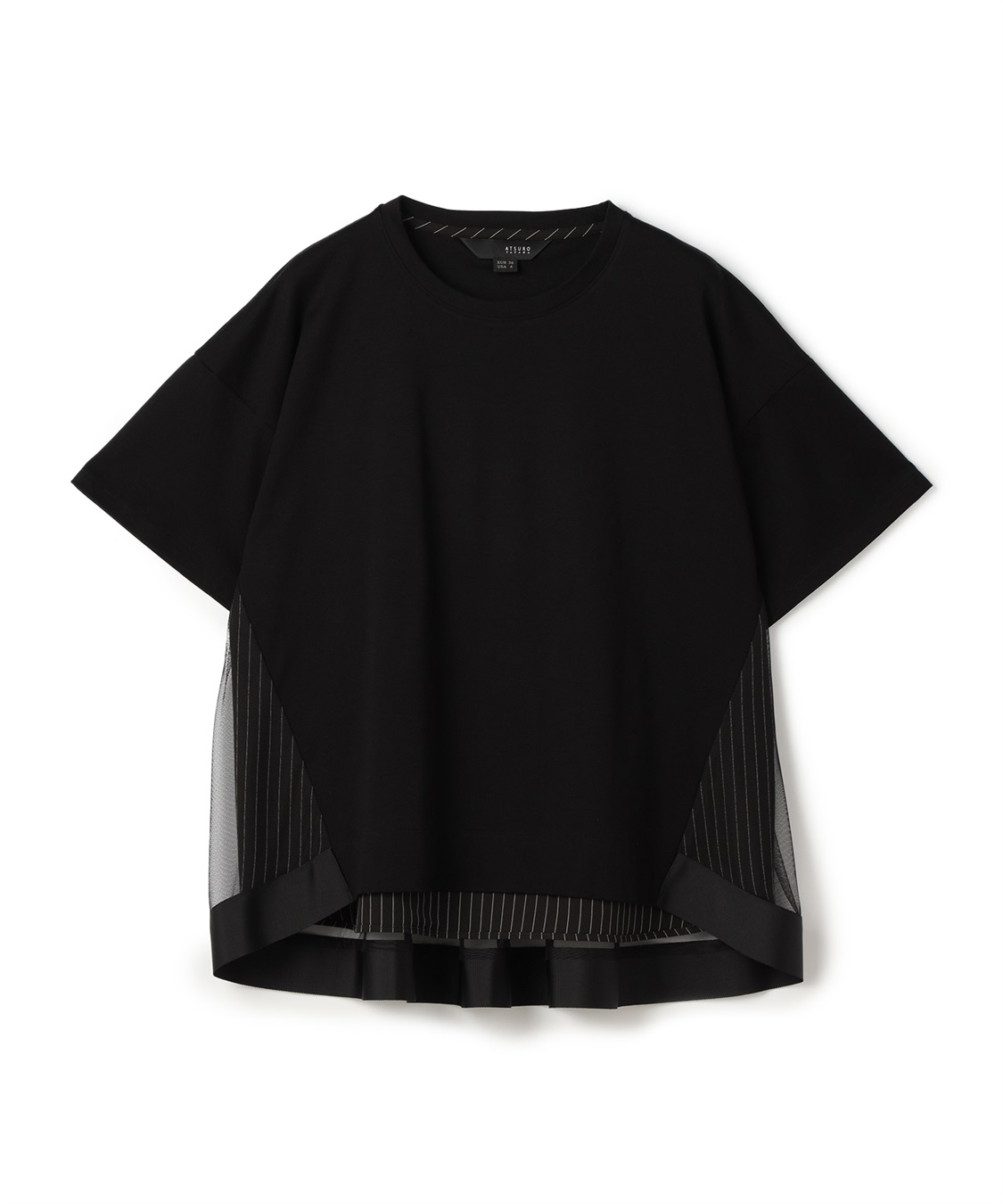 ATSURO TAYAMA メッシュ使い重ね着風プルオーバー_sub_5