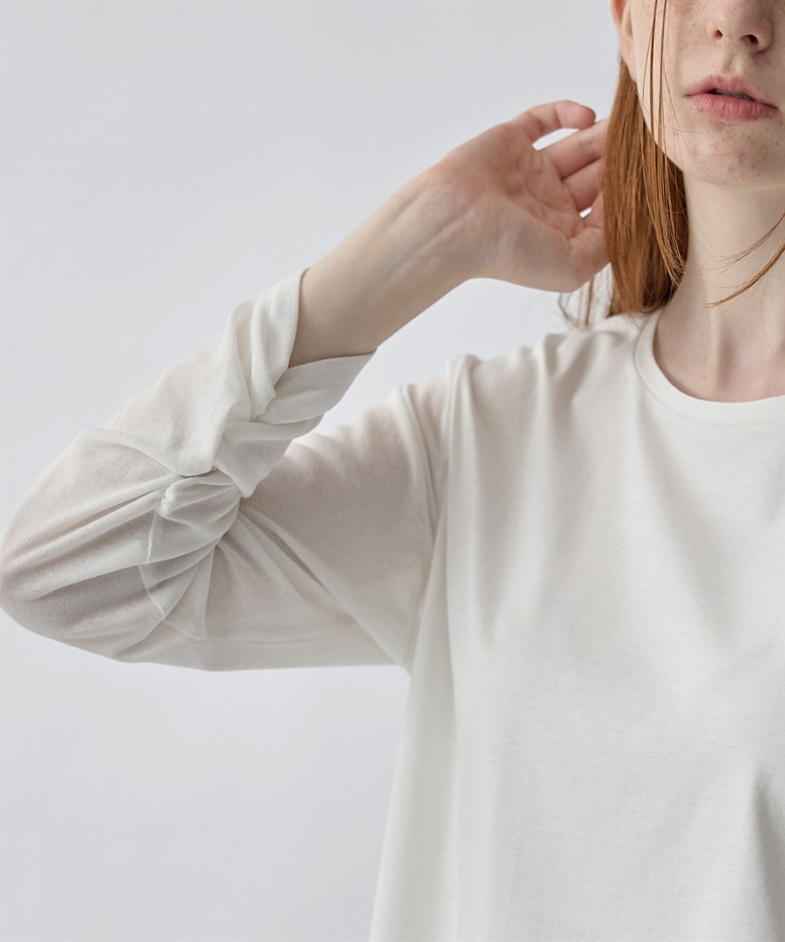 ATSURO TAYAMA 異素材切り替えカットソー_sub_8