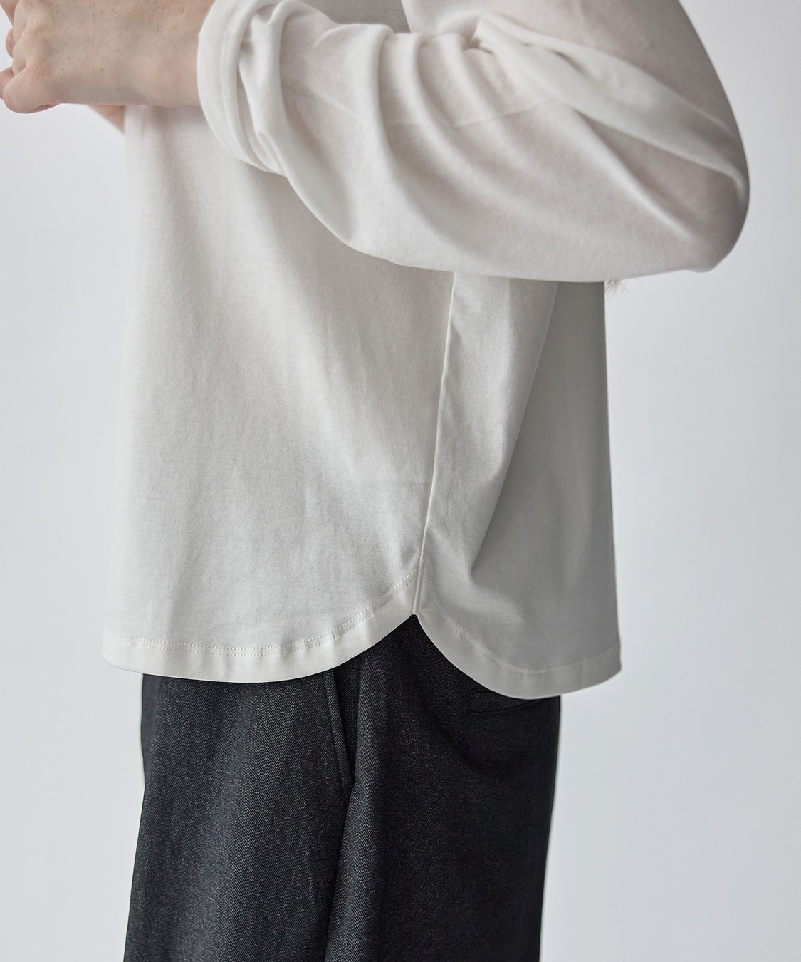 ATSURO TAYAMA 異素材切り替えカットソー_sub_9