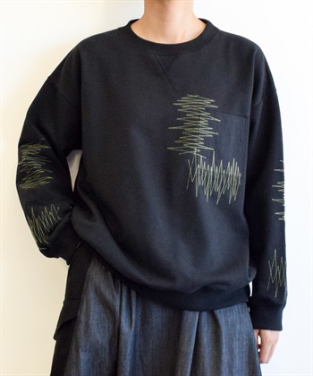 ATSURO TAYAMA 【unisex】ジグザグステッチスウェット_subthumb_1