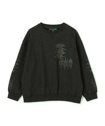 ATSURO TAYAMA 【unisex】ジグザグステッチスウェット_subthumb_3