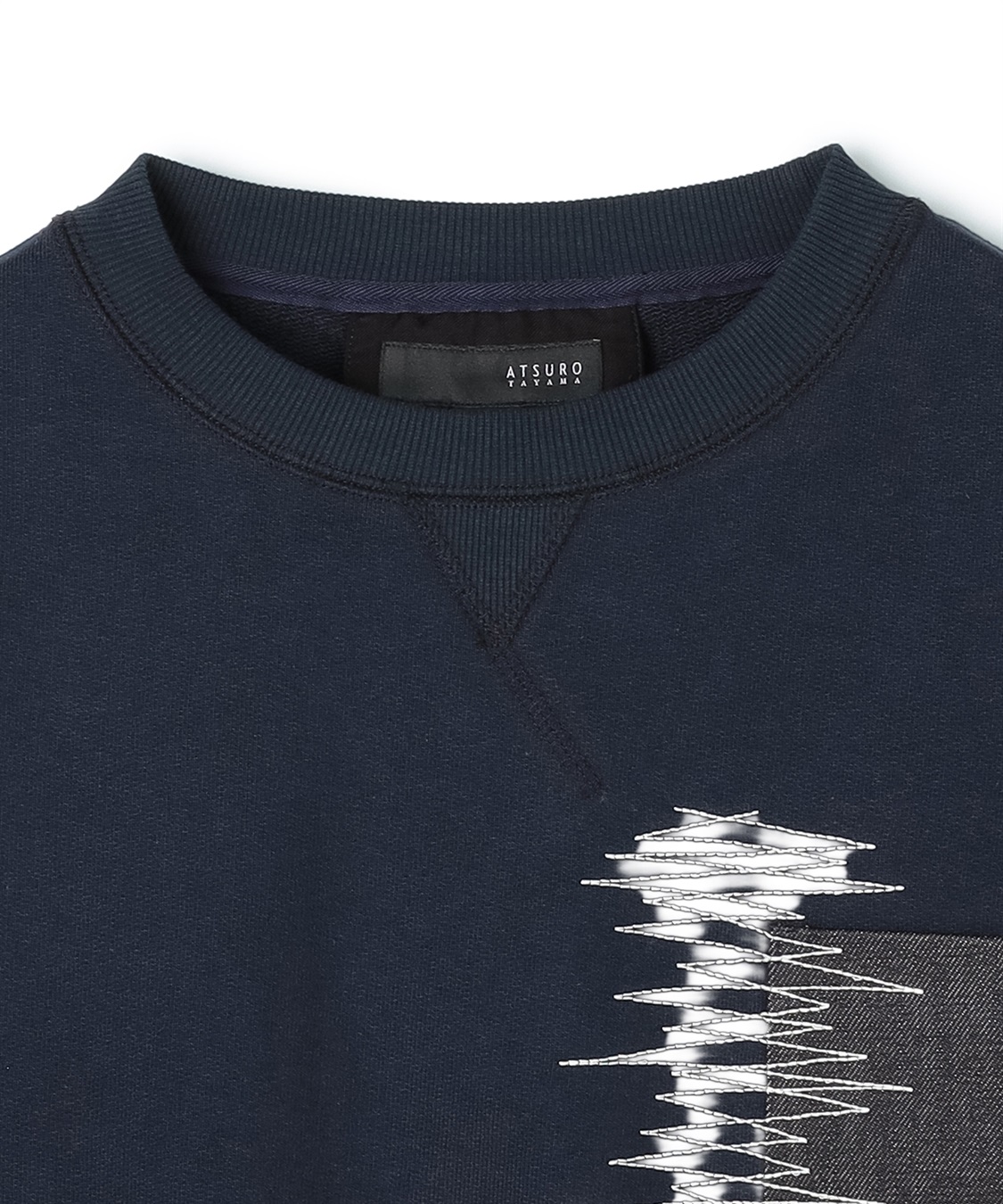 ATSURO TAYAMA 【unisex】ジグザグステッチスウェット_sub_5