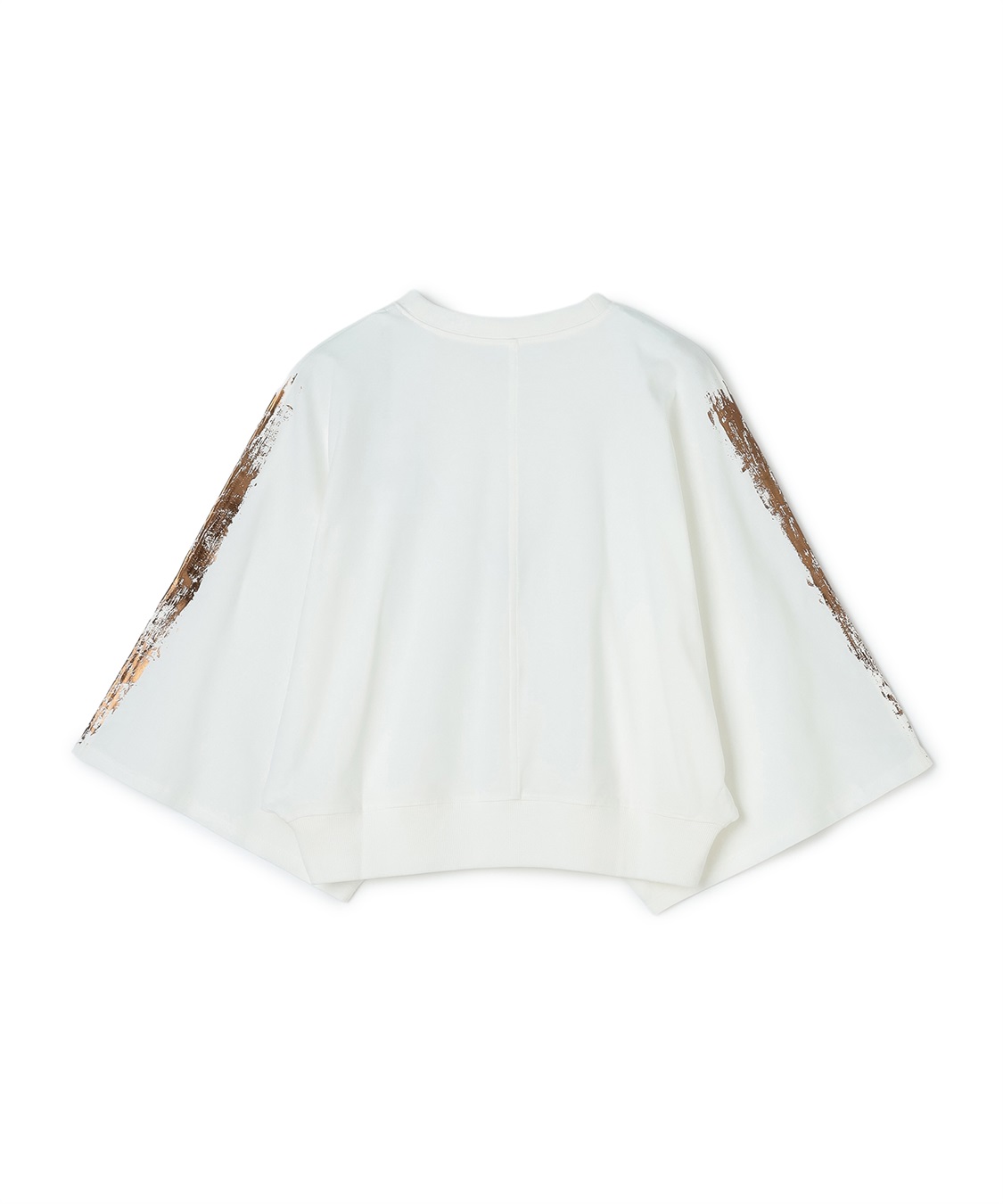 ATSURO TAYAMA スムースコットン箔プリントドルマントップス_sub_2