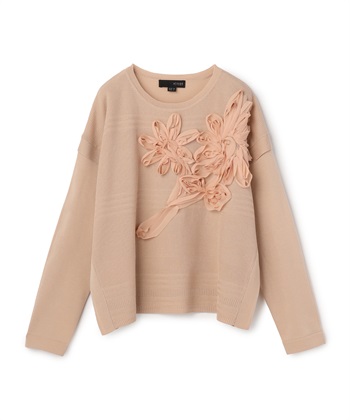 ATSURO TAYAMA フラワーモチーフニットプルオーバー_subthumb_2