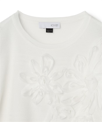 ATSURO TAYAMA フラワーモチーフニットプルオーバー_subthumb_4