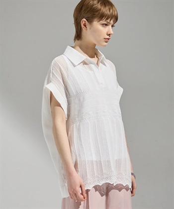 ATSURO TAYAMA レース編み衿付きプルオーバーニット_subthumb_4