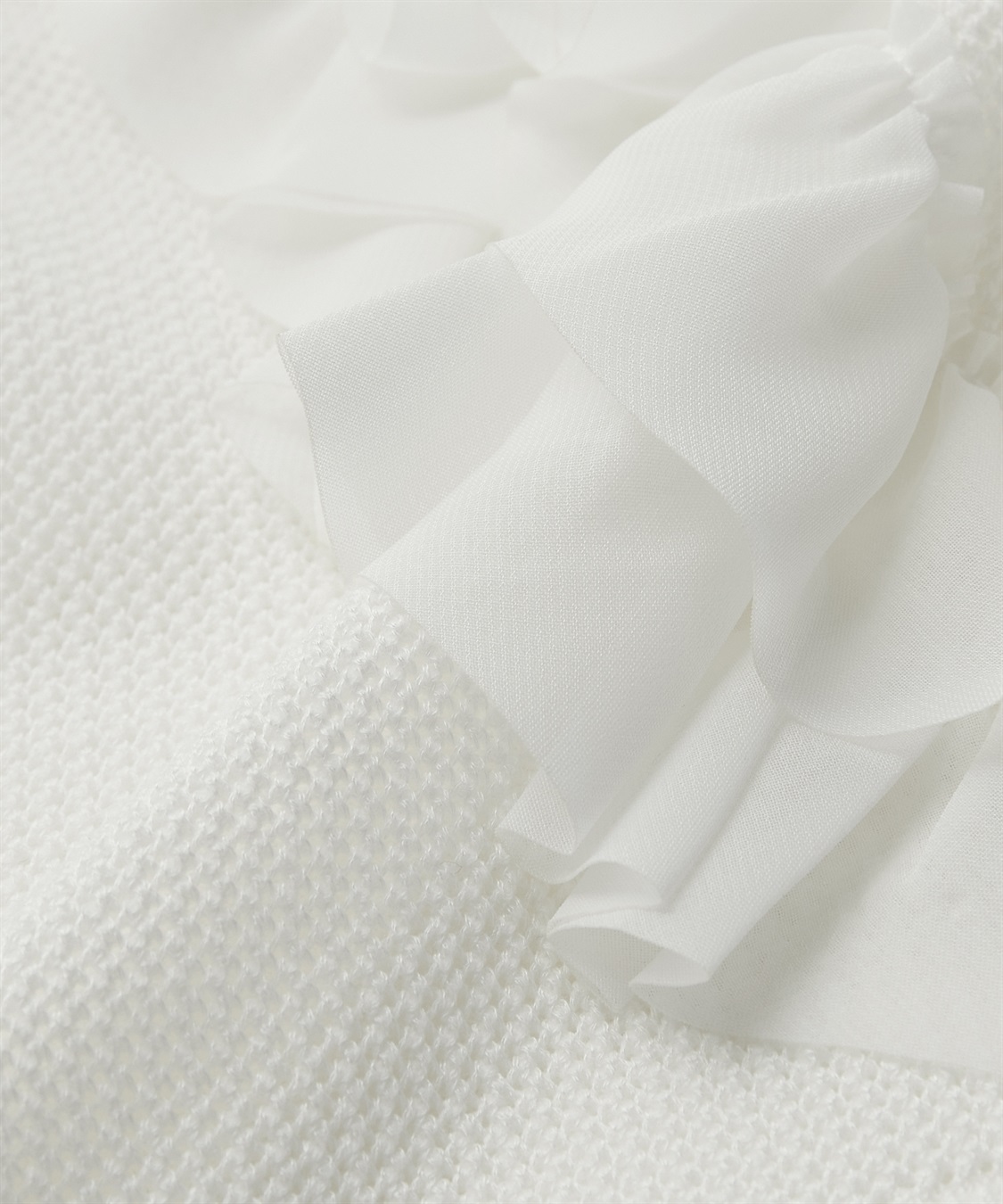 ATSURO TAYAMA アセテートコットン半袖フリルプルオーバー_sub_29