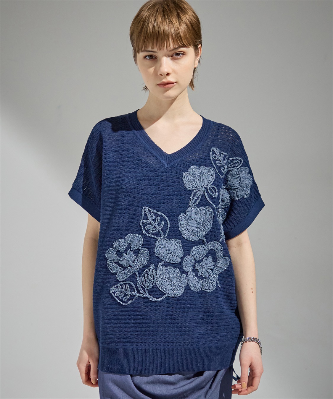 ATSURO TAYAMA 刺しゅう入りサマーニット_sub_13