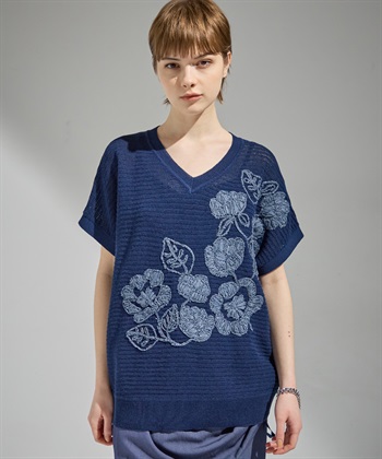 ATSURO TAYAMA 刺しゅう入りサマーニット_subthumb_13