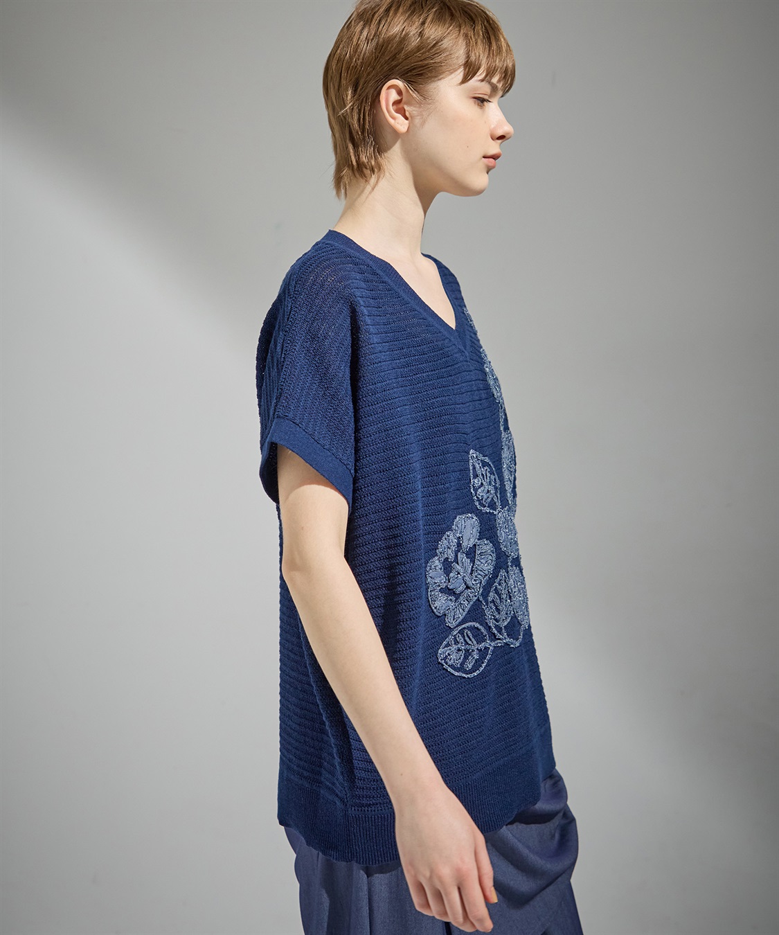 ATSURO TAYAMA 刺しゅう入りサマーニット_sub_15