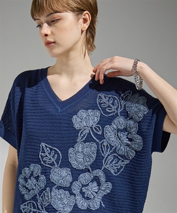 ATSURO TAYAMA 刺しゅう入りサマーニット_subthumb_18