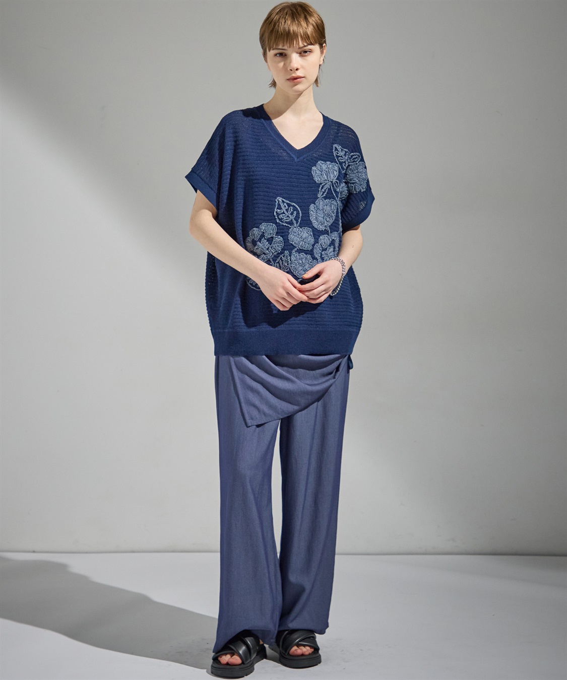 ATSURO TAYAMA 刺しゅう入りサマーニット_sub_19