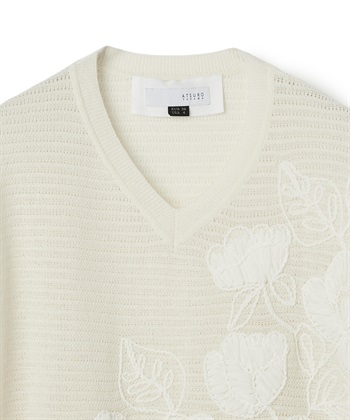 ATSURO TAYAMA 刺しゅう入りサマーニット_subthumb_23