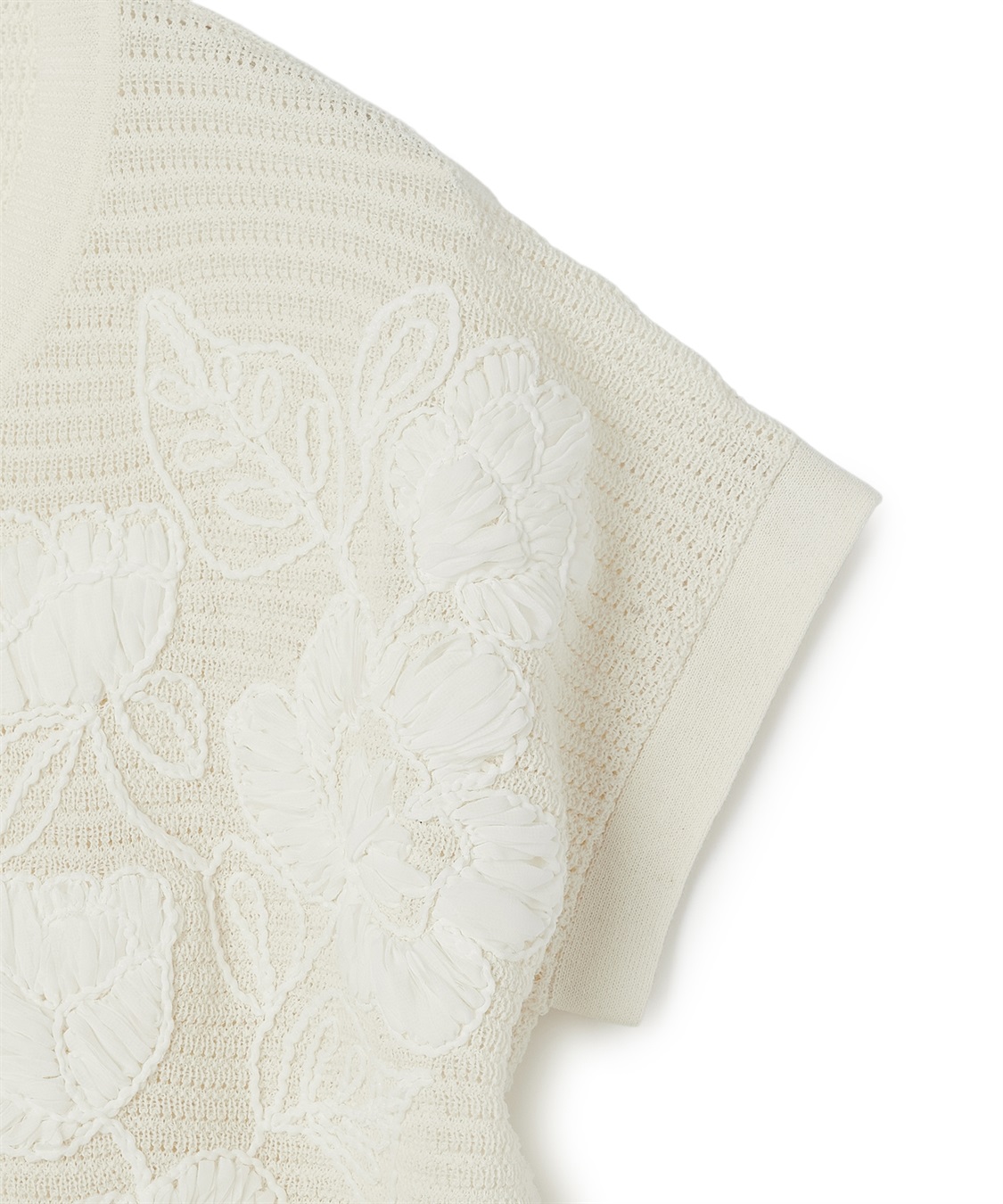 ATSURO TAYAMA 刺しゅう入りサマーニット_sub_24