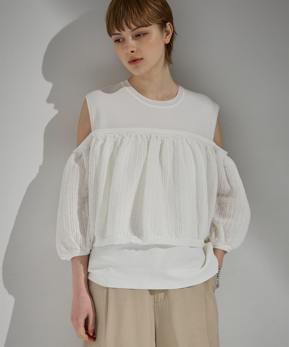 ATSURO TAYAMA レイヤードノースリーブニット_sub_4