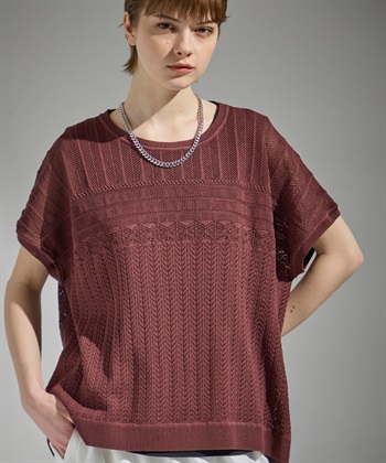 ATSURO TAYAMA 透かし編みサマーニット（インナー付き）_subthumb_5