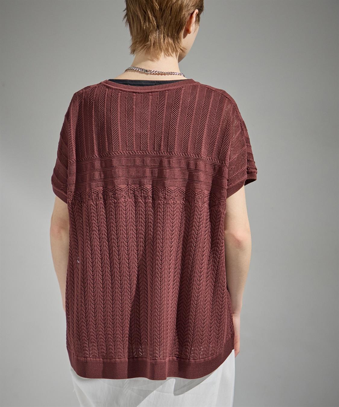 ATSURO TAYAMA 透かし編みサマーニット（インナー付き）_sub_8