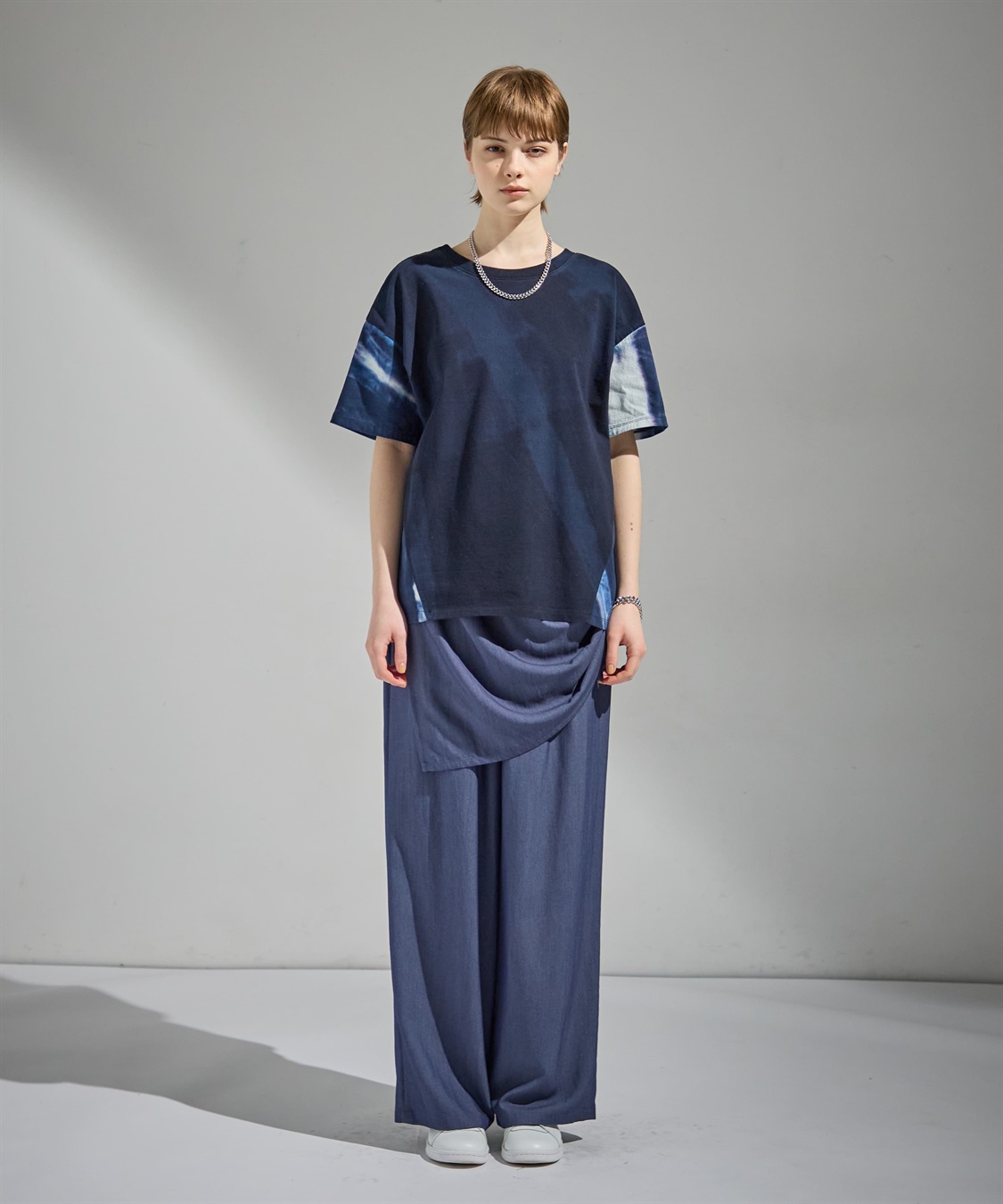 ATSURO TAYAMA タイダイ柄切り替え半袖プルオーバー_sub_7