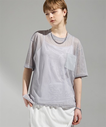 ATSURO TAYAMA クルーネックメッシュプルオーバー_subthumb_2