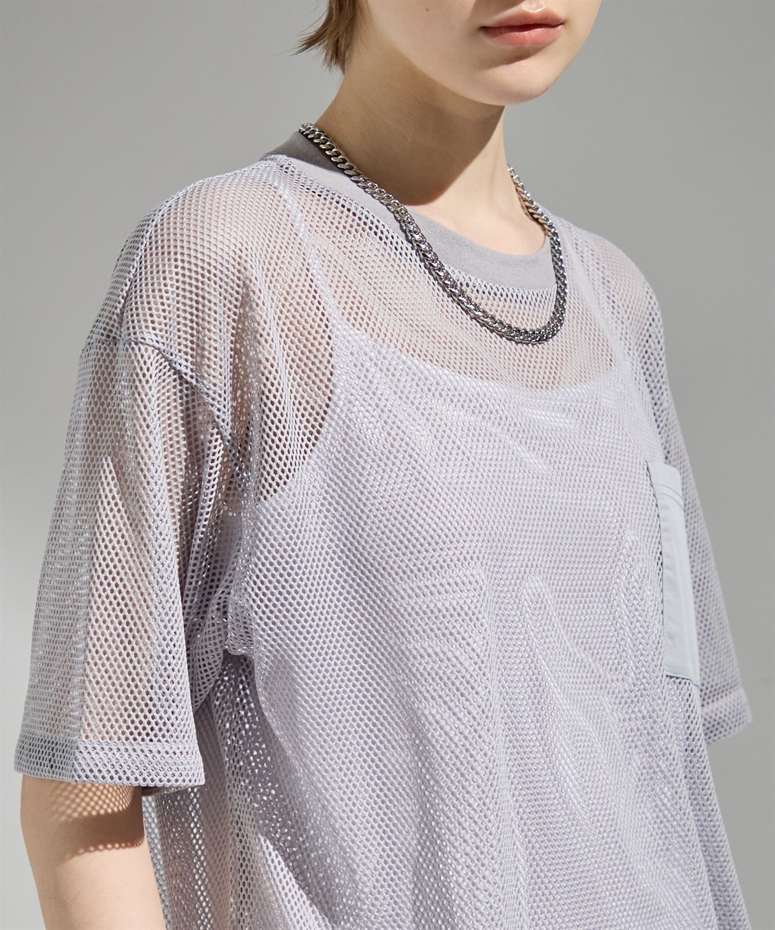 ATSURO TAYAMA クルーネックメッシュプルオーバー_sub_7