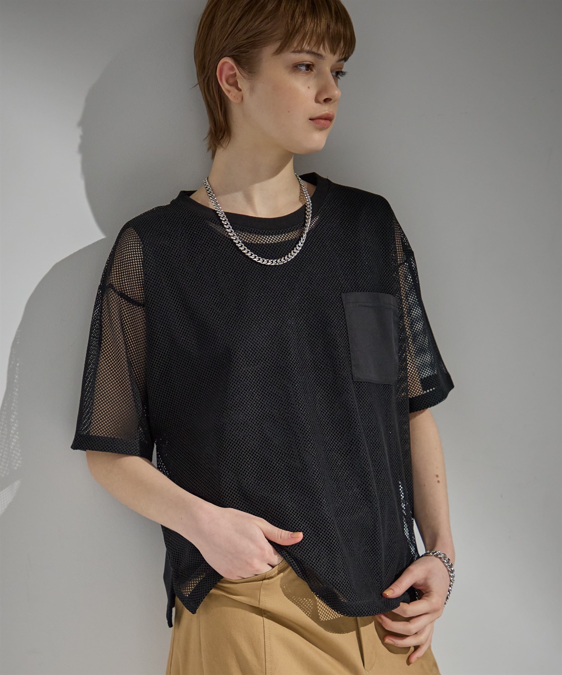 ATSURO TAYAMA クルーネックメッシュプルオーバー_sub_15